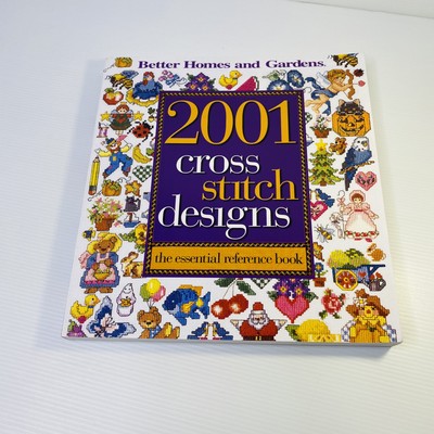 2001 Cross Stitch Designs Better Homes Gardens The Essential Reference Book-image