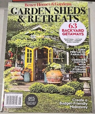 BHG Garden Sheds & Retreats Magazine 2024 Backyard Getaways-image