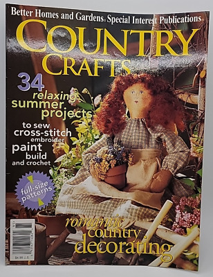Better Homes And Gardens Country Crafts 1998-image