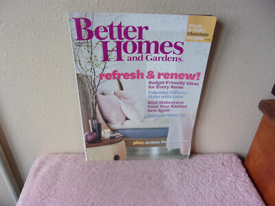 BETTER HOMES & GARDENS  MAGAZINE.