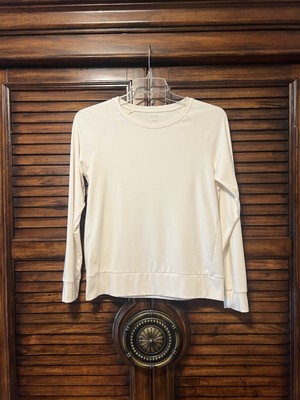 Cozy Earth Women's Ultra-Soft Bamboo Pullover Crew Size medium  -image
