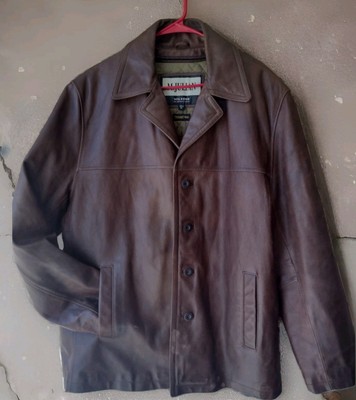 Vintage M. Julian Wilsons Leather Jacket Brown W Zip Out Thinsulate Lining Sz XL-image