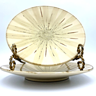 Pier One 1 Imports Sanctuary Salad Plates Beige 8.5