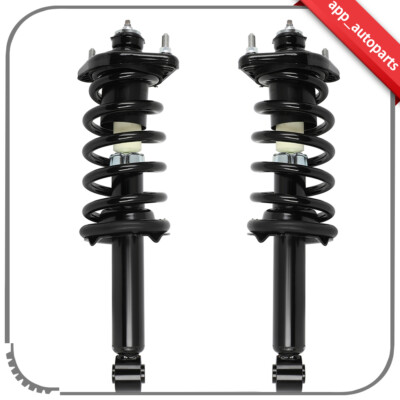 For 2012-2014 2015 2016 Honda CR-V FWD Rear Complete Struts Shock Coil Spring x2-image