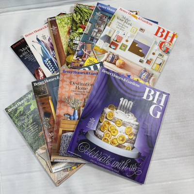 Lot of 10 Better Homes & Gardens Mixed Years 2022 2023 2024-image