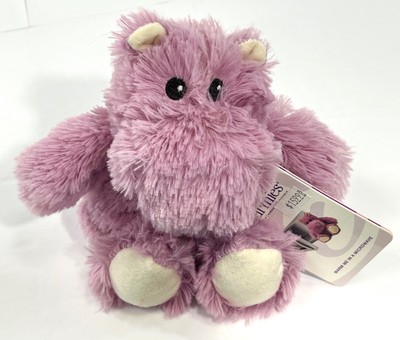 Cozy Hugs Purple Hippopotamus Plush Aromatherapy Hippo Warmer Weighted Lavender-image