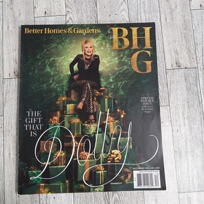Better Homes & Garden Double Issue December 2022 Dolly Pardon-image