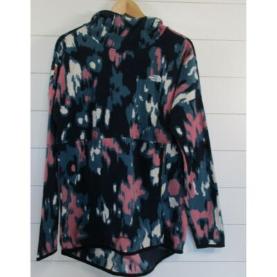 The North Face Womens TKA Glacier Southwestern Fleece Hooded Sweatshirt size M-image