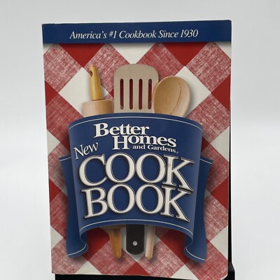 Better Homes and Gardens New Cook Book PB 2002 12th Edition Recipes Baking Cook-image