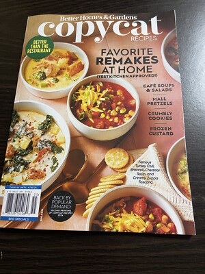 BETTER HOMES & GARDENS MAGAZINE - COPYCAT RECIPES - SPECIAL 2025-image