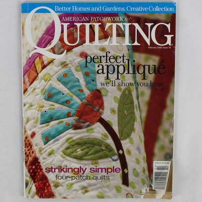 Better Homes & Gardens American Patchwork & Quilting February 2006-image