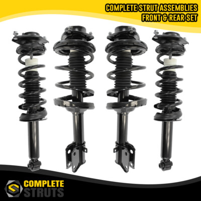 Front & Rear Complete Struts & Coil Springs for 2013-2014 Subaru Outback-image