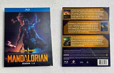 Star Wars The Mandalorian: The Complete Seasons 1-3 (BLU-RAY) Free Shipping!-image
