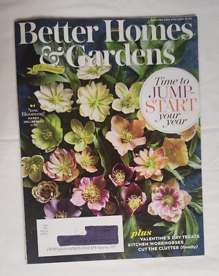 Better Homes & Gardens Magazine, Time To Jump-Start Year January February 2022-image