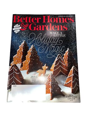 Better Homes & Gardens Magazine Christmas Holiday Magic Issue Dec 2021 Special-image