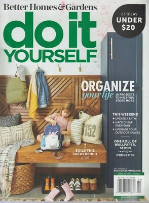 Better Homes & Gardens DO IT YOURSELF Magazine Fall 2020 Organize your life!-image
