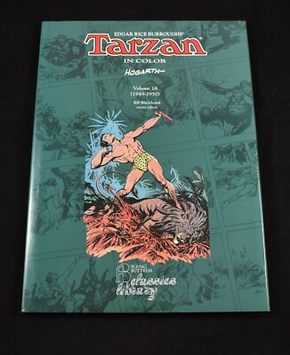 Tarzan in Color Volume 18 (1949-1950) Edgar Rice Burroughs Hardcover NBM 1997-image