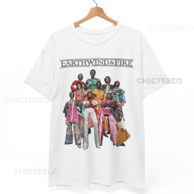 Earth Wind & Fire T-Shirt | Vintage Funk Soul Disco Pop Jazz Tee | Unisex Shirt-image