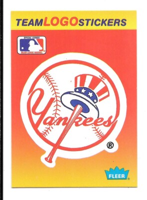1991 Fleer Baseball Team Logo Stickers Complete Your Set Pick From List NRMT-image