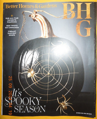 SPOOKY SEASON better homes & garden HALLOWEEN pumpkins HARVEST SOUPS-image