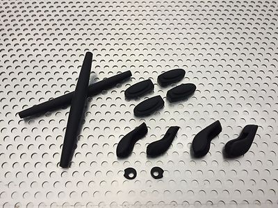 LINEGEAR Complete Replacement Rubber Set for Oakley Juliet - Black [JU-CRS-BK]-image