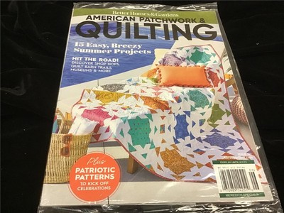 Better Homes & Gardens Magazine American Patchwork & Quilting June 2023-image