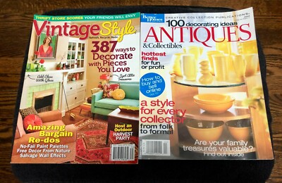 ANTIQUES Better Homes 2004 Flea Market Style #137 Vintage Style Fall 2013 + More-image