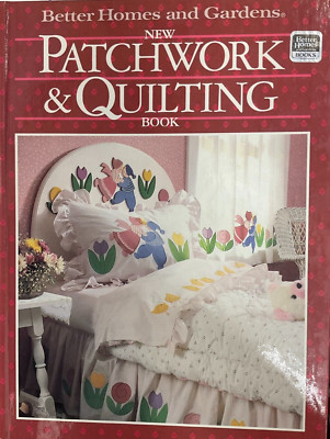 BETTER HOMES AND GARDENS NEW PATCHWORK & QUILTING BOOK-image