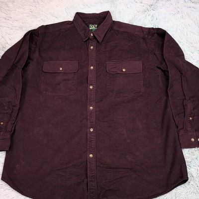 Guide Series Shirt Mens 2XL Tall Button Up Thick Cozy Comfort Outdoors Chore -image