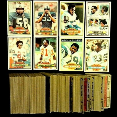 1980 Topps - Football Cards - #201-400 - Complete Your Set - You U Pick-image