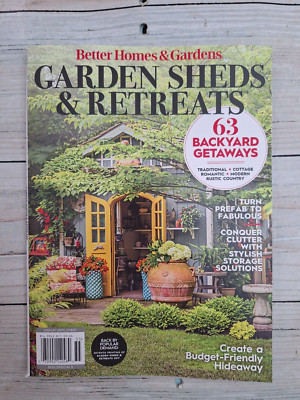Better Homes & Gardens Garden Sheds & Retreats May 2025 Magazine backyard-image