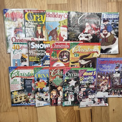 15 Holiday Christmas Craft Magazines - Ornament Ideas, Cut-Outs, Patterns & More-image