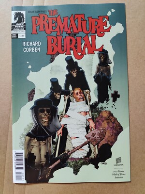 Edgar Allan Poe's The Premature Burial Dark Horse Richard Corben VF Horror-image