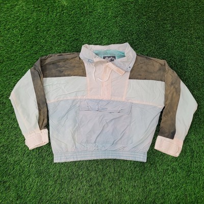 Vintage MOD Pastel Windbreaker Jacket S 24x24 Anorak Baggy-image