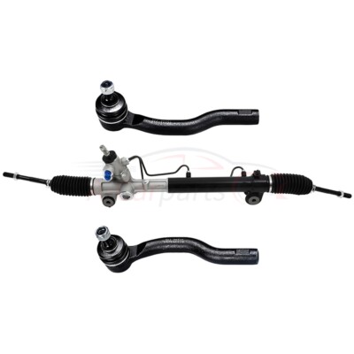 Complete Power Steering Rack and Pinion Assembly + Outer Tie Rod Ends For Sienna-image