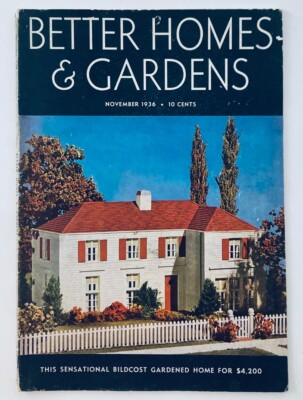 Better Homes & Gardens Magazine November 1936 We Winter a Garden Circus-image