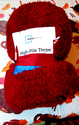 Mainstays High-Pile Throw 50