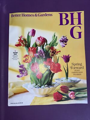 Better Homes and Garden Magazine. Food & Spring Issue March 2023 120 PAGES-image