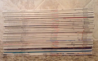 LOT OF 28: Better Homes And Gardens Magazines Miscellaneous Dates (see pictures)-image