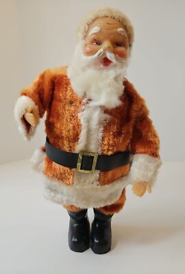Vintage 1950s  12” Santa Claus  Plays Music Made in Japan -image