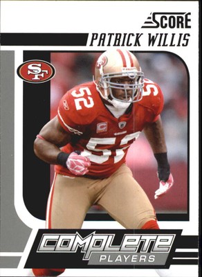 2011 Score Complete Players #14 Patrick Willis - FB-image