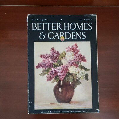 Vintage Better Homes & Garden Mag.  June 1930.  Some wear.-image