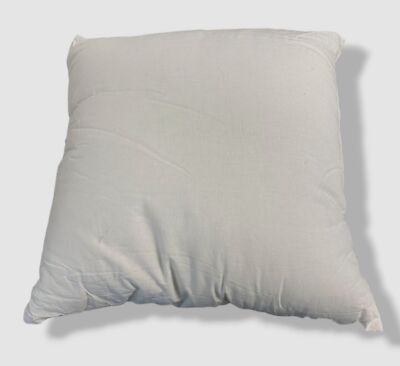 Becky Cameron White Cotton Throw Decor Pillow Insert w/Polyester Fill | 21