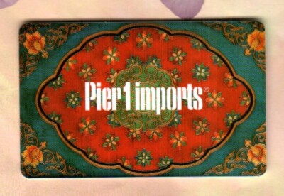 PIER 1 IMPORTS Persian Rug Design ( 2008 ) Gift Card ( $0 )-image