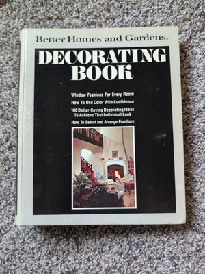 Better Homes and Gardens Decorating Book - Ring-bound - GOOD-image