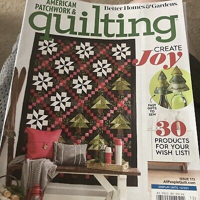 Better Homes & Gardens American Patchwork & Quilting,Issue 173,Dec. 2021   T-588-image