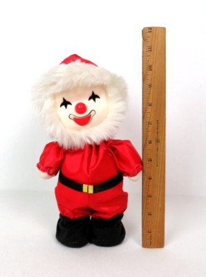 VTG 1970s 80s ? WIND UP MUSICAL MOVING SANTA CLAUS 11