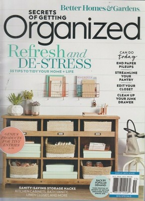 Better Homes & Gardens Getting Organized Summer 2020 Refresh & De-Stress-image
