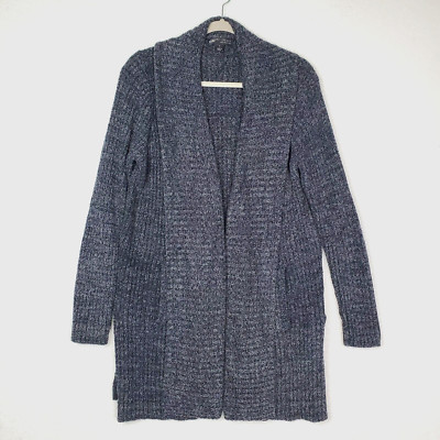 Barefoot Dreams Cozychic Lite Montecito Cardigan Dark Gray 494 Pockets Medium-image