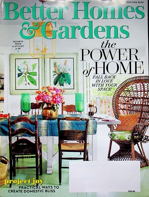 Better Homes & Gardens September 2020 The Power of Home  (Magazine: Home  and Ga-image
